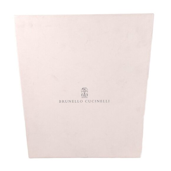 Brunello Cucinelli Open Toe Monili Ankle Bootie 37 US 7 New Defect Brown - Picture 11 of 12